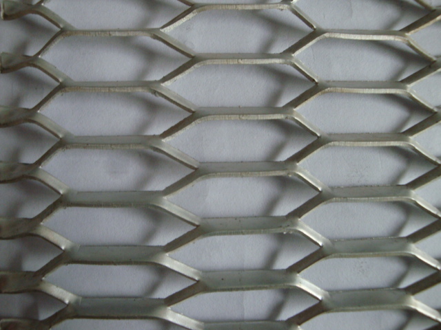Aluminum plate mesh