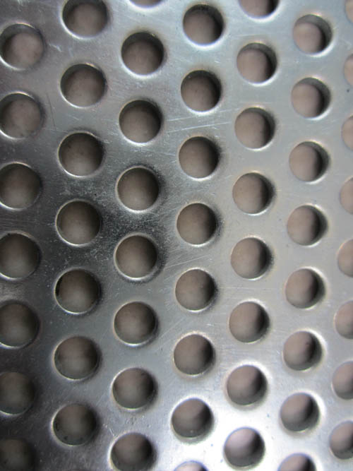 perforated metal mesh with round hole