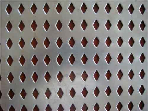 Perforated metal mesh