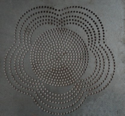 Perforated metal mesh