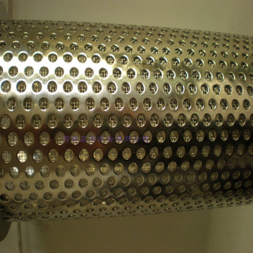 Punching metal tube