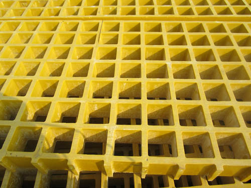 PVC coated steel grating